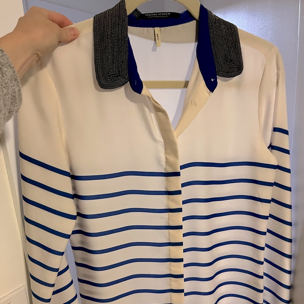 Maison Scotch Icon Silk Top